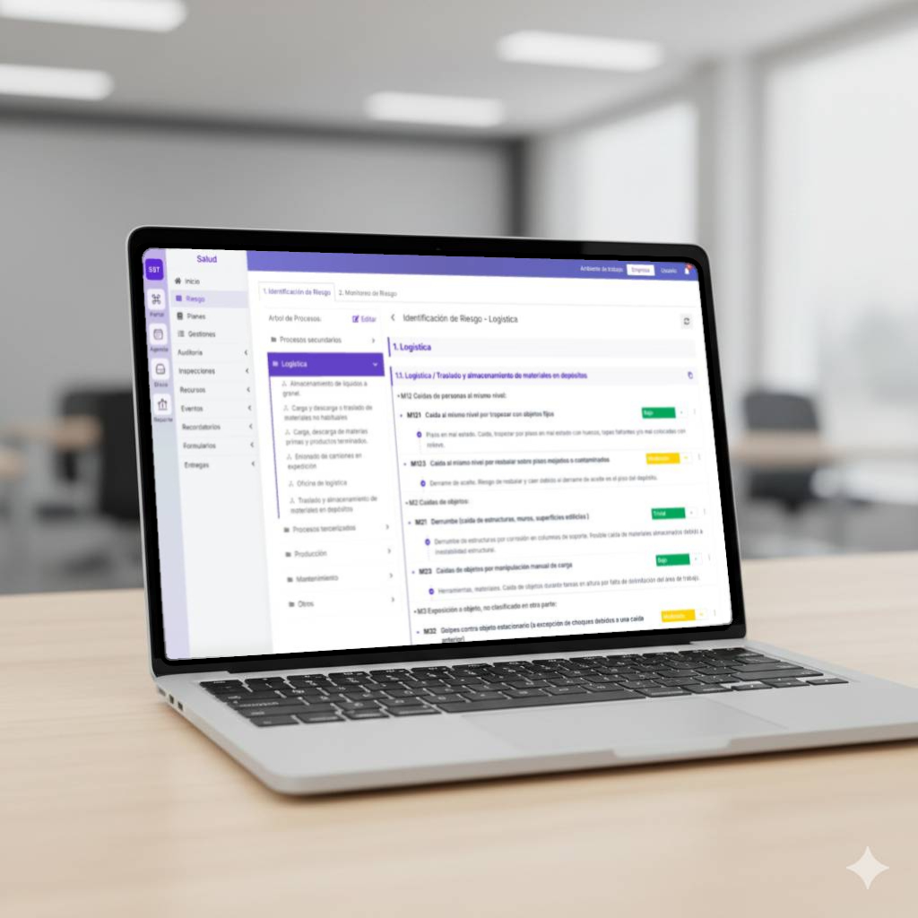 Dashboard VIVO GRC - Plataforma de Gestión de Seguridad y Salud Ocupacional