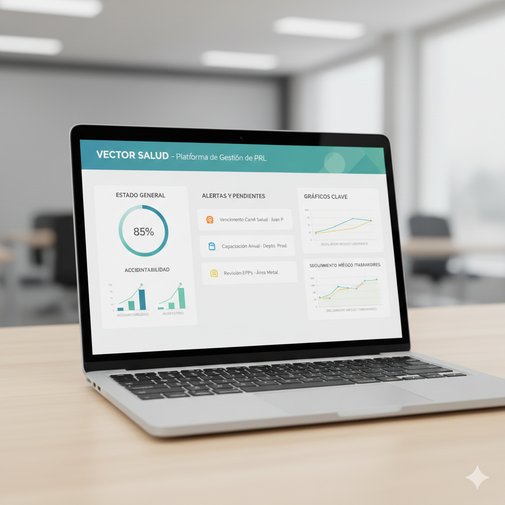 Dashboard VIVO GRC - Plataforma de Gestión de Seguridad y Salud Ocupacional